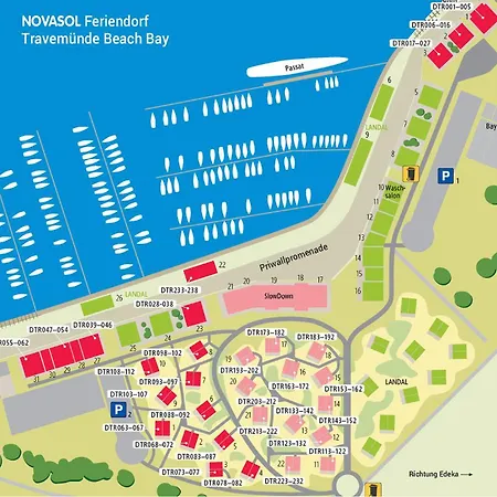 Priwallpromenade 2, Whg 6 * Lubeka